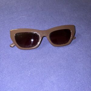 Diff Eyewear Chocolate Cat-Eye Sunglasses Polarized Katarina